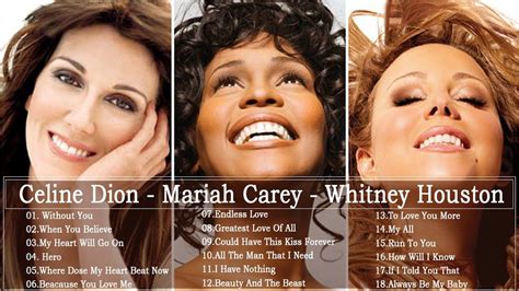 mariah whitney celine songs